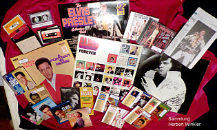 Tontrgersammlung ber Elvis Presley Schlager von Herbert Winkler