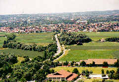 Blick nach Regensburg