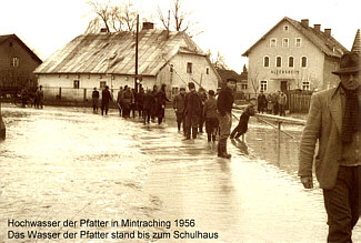 Hochwasser 1956 Mintraching