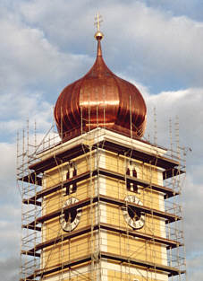 Renovierung der Kuppel